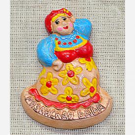Рязанская баба (цветной) сувениры Лель