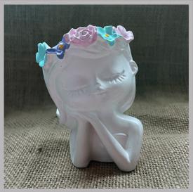 Подставка для мелочей Нежность с цветным венком сувениры Лель