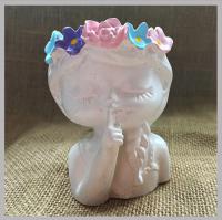 Подсвечник грация Молчание с цветным венком Подсвечники Сувениры Лель