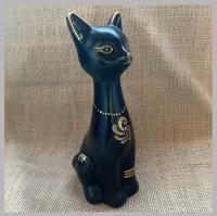 Фигурка Кошка Нефертити черная сувениры Фигурки