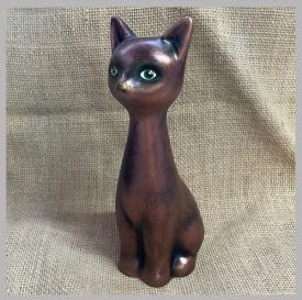 Фигурка Кошка Мурка под бронзу сувениры Лель