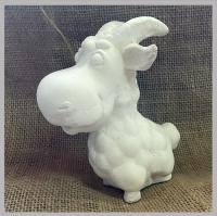 Фигурка-расскраска Коза-Дереза сувениры Для творчества