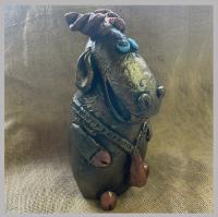 Копилка Коза-Дереза  под золото сувениры Копилки