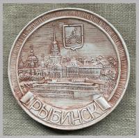 Тарелка Рыбинск сувениры Тарелки