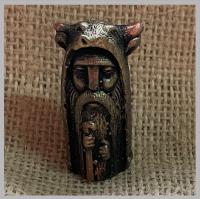 Фигурка Славянские боги Велес маленький под золото Фигурки, Обереги Сувениры Лель